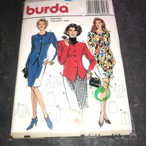 Burda Women's suit Pattern- multi size